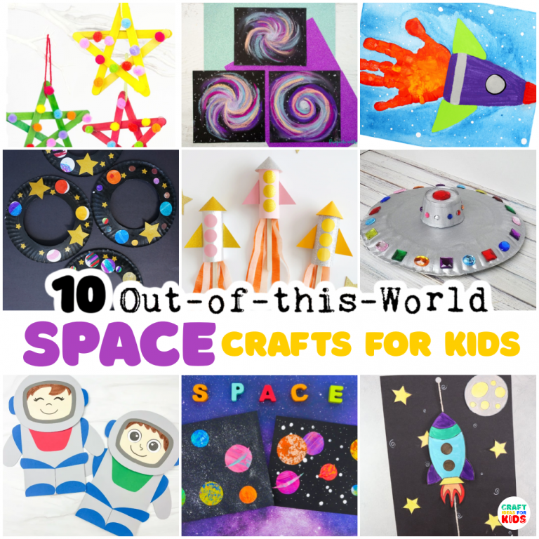 Craft Beyond the Stars: 10 Space Crafts for Kids - Craft Ideas for Kids